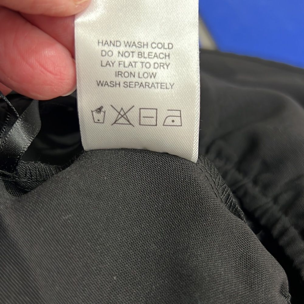 Superdown Revolve Black ruffle strapless bandeau … - image 9